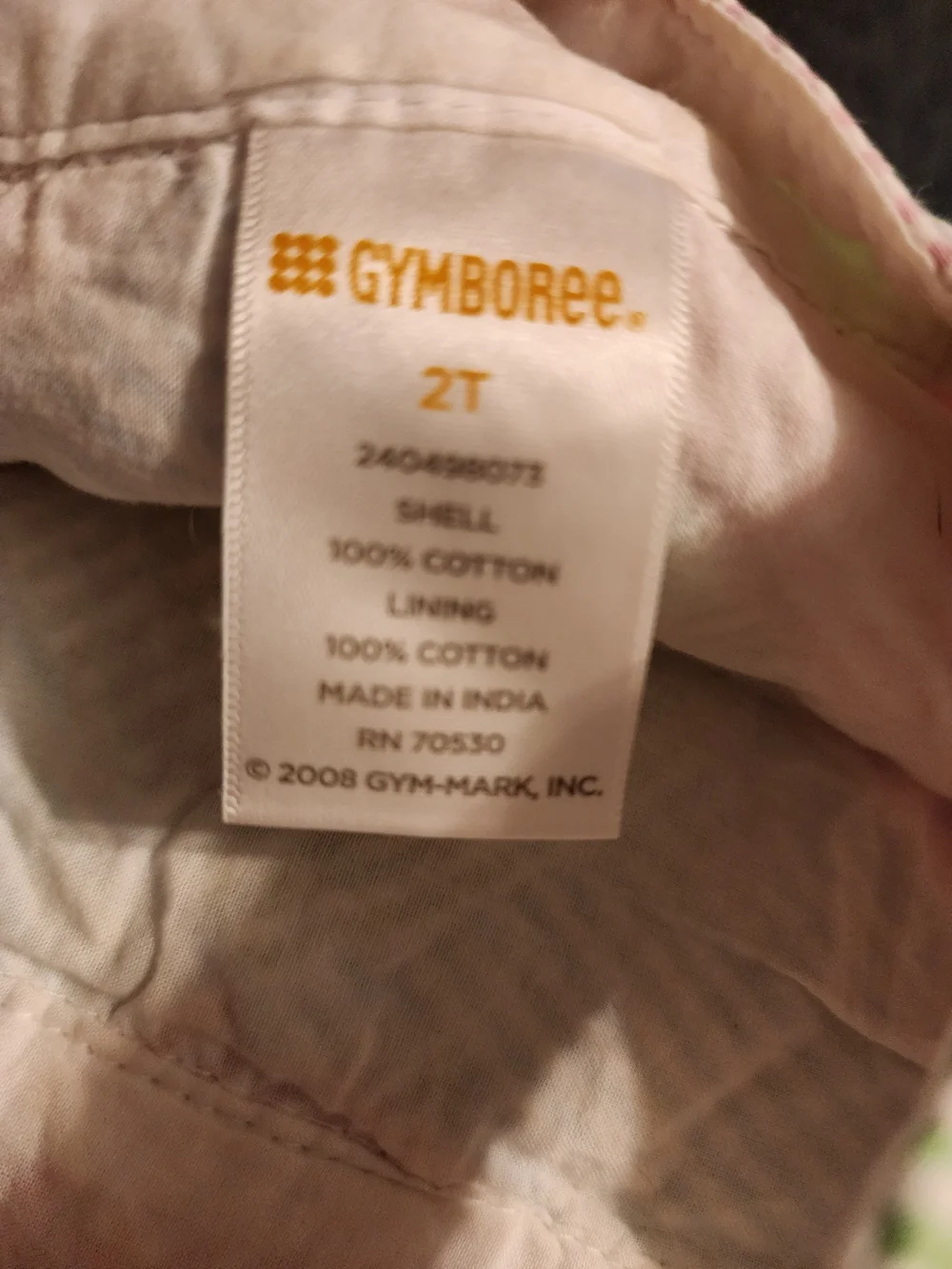 Gymboree lightweight sleeveless